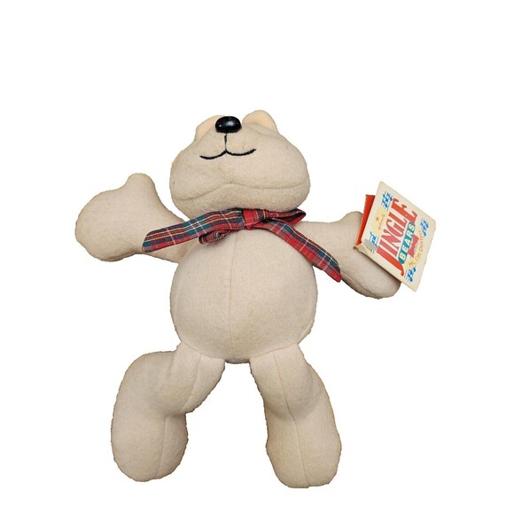 Vintage Jingle Bears “Hi I’m Dexter!” Hallmark 1987 Tags Intact - Picture 3 of 8